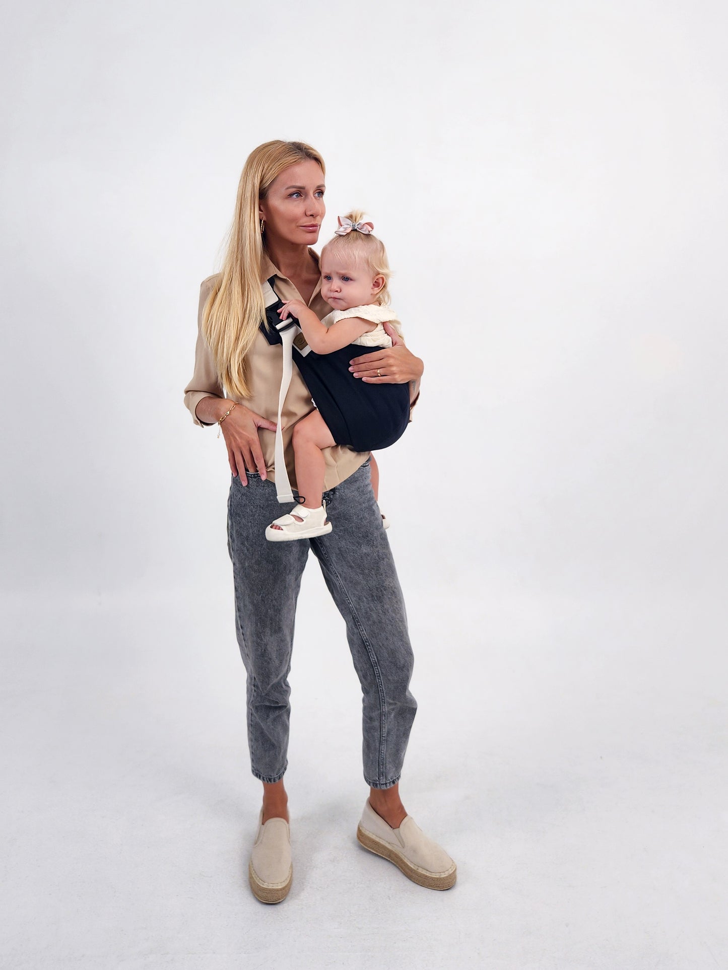 Black - Toddler Hip Carrier