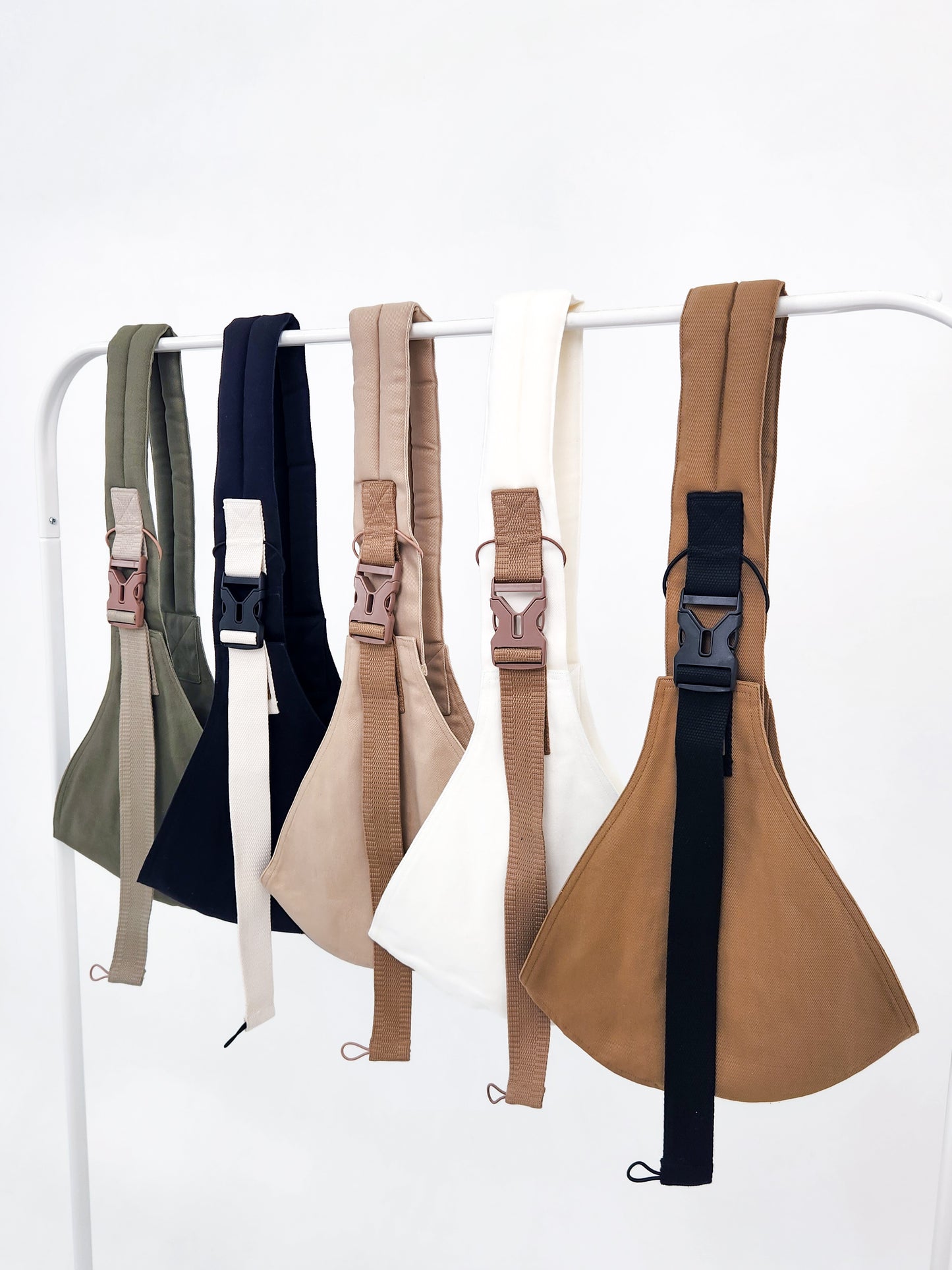 White Denim - Toddler Hip Carrier