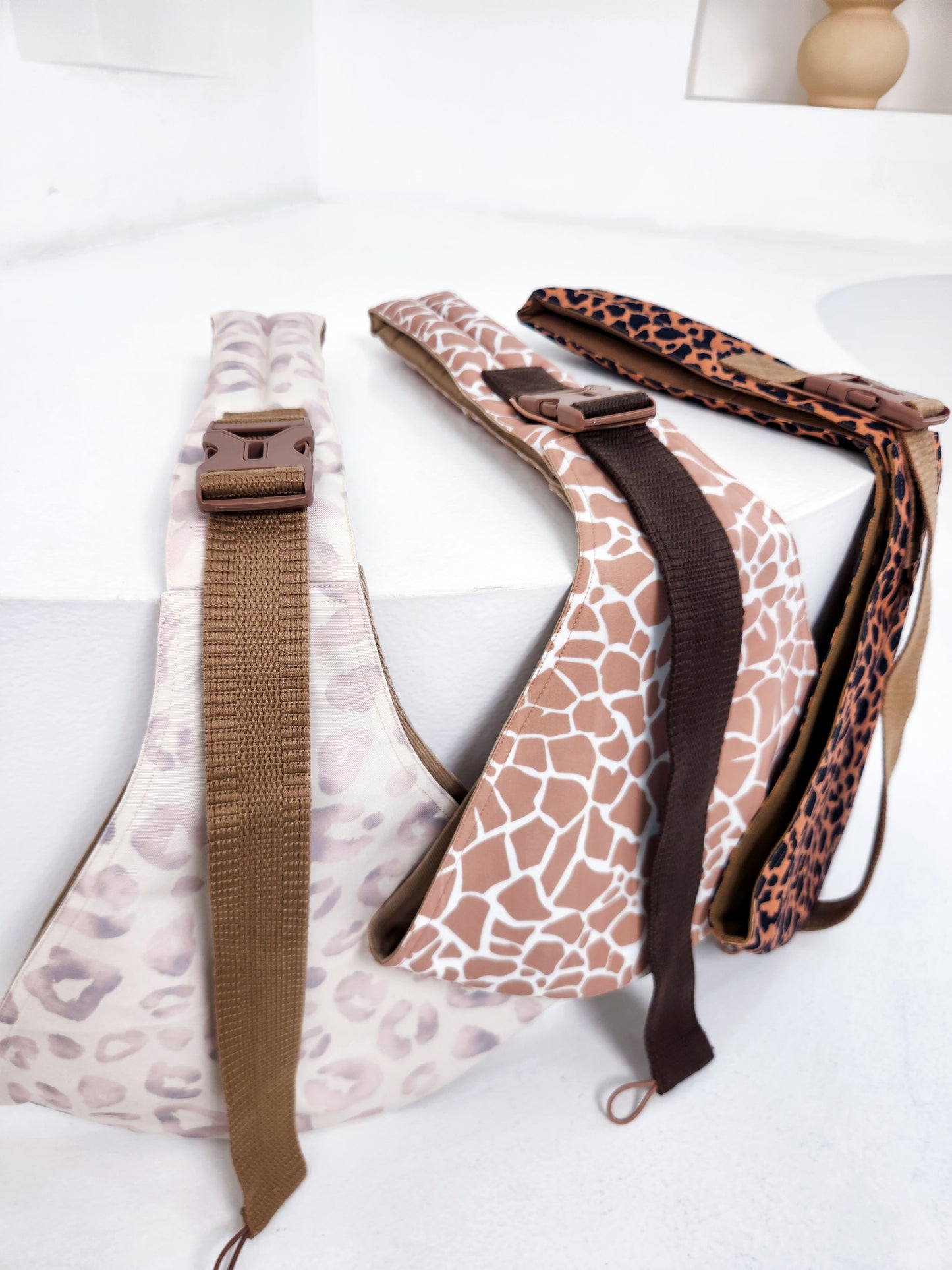White Leopard - Toddler Hip Carrier