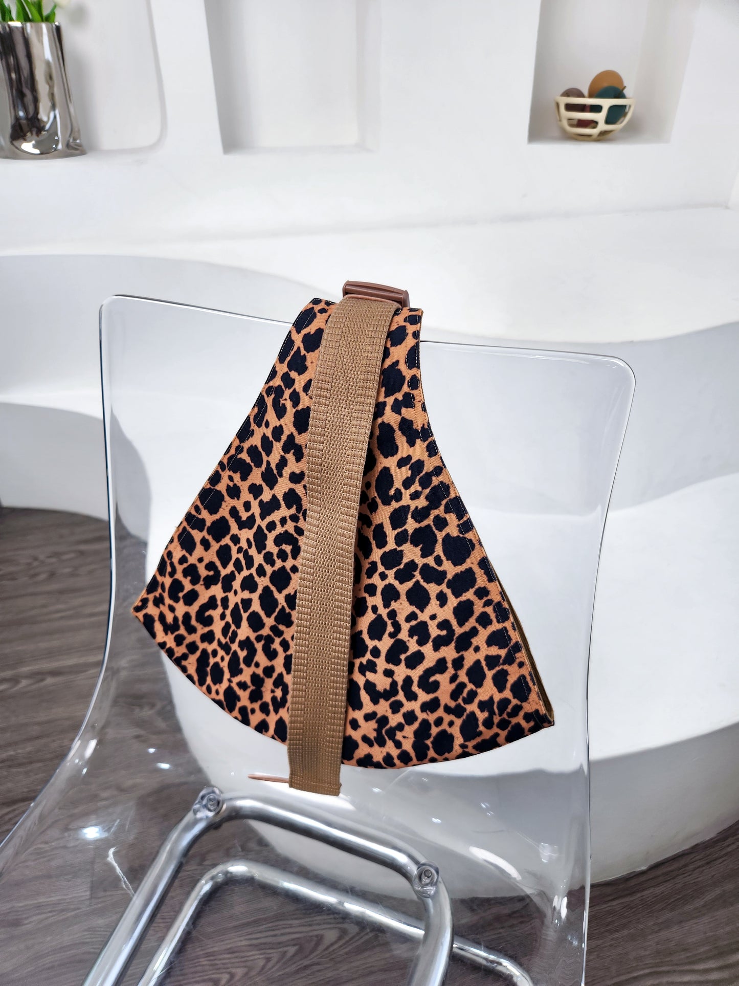 Cheetah Organic Cotton Toddler Sling Carrier (9mo+) Keep Closer