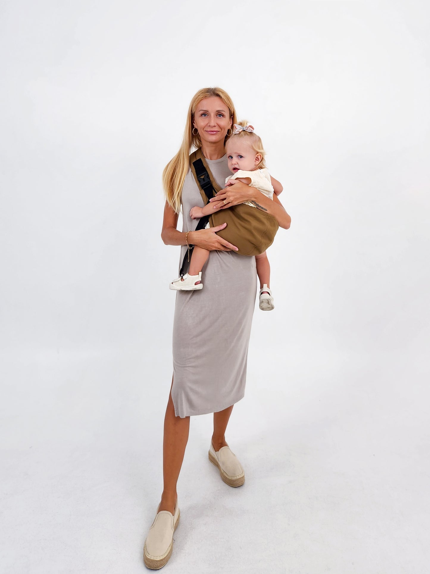 Cheetah Organic Cotton Toddler Sling Carrier (9mo+) Keep Closer