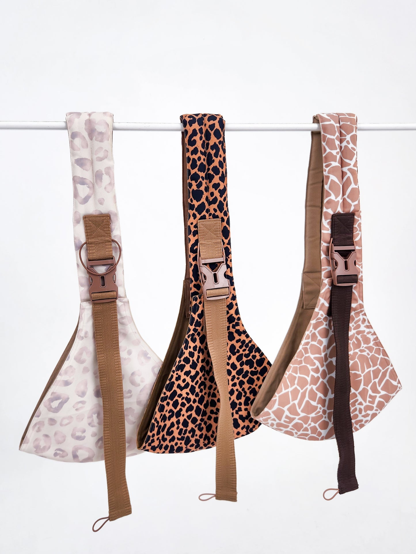 White Leopard - Toddler Hip Carrier