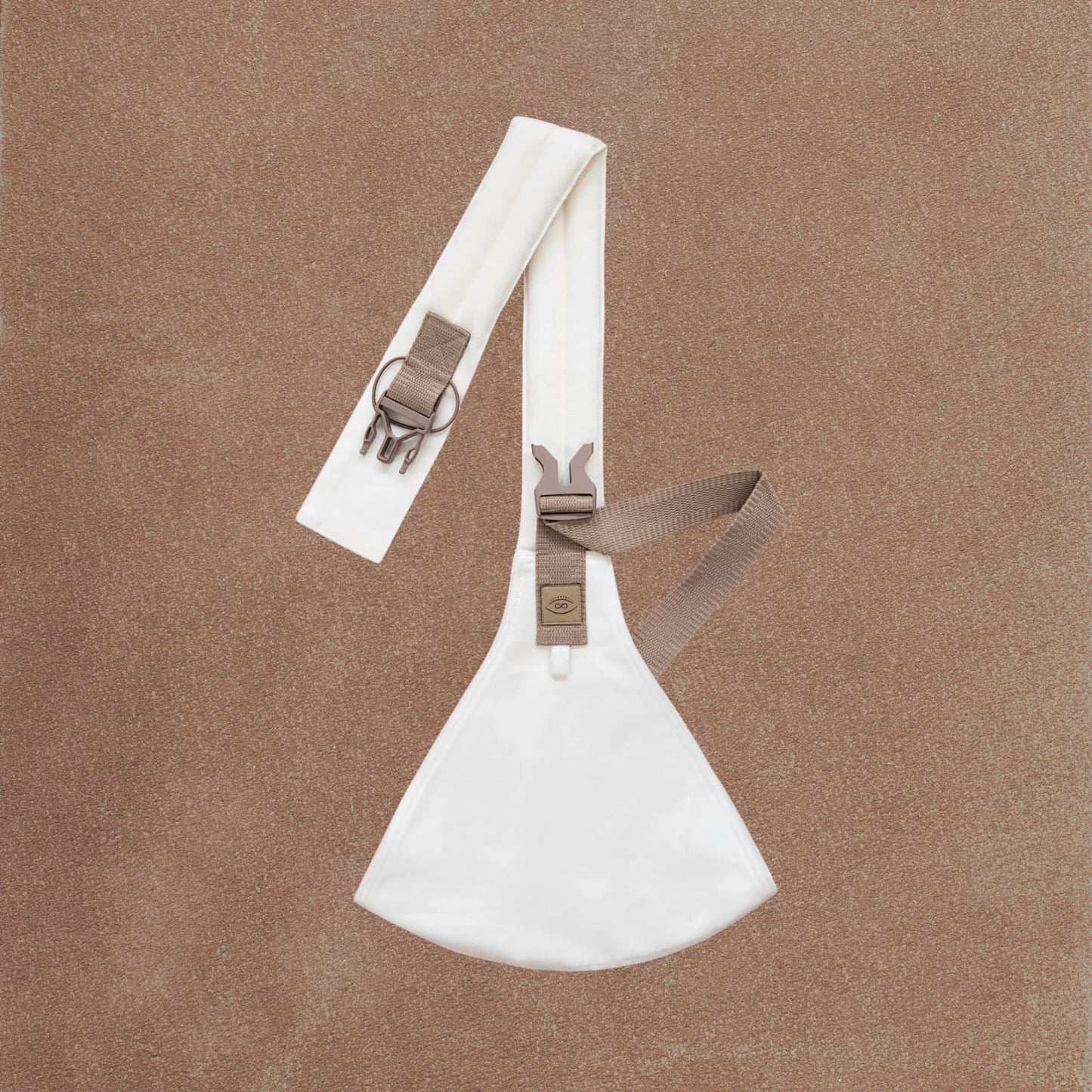 White Denim - Toddler Hip Carrier
