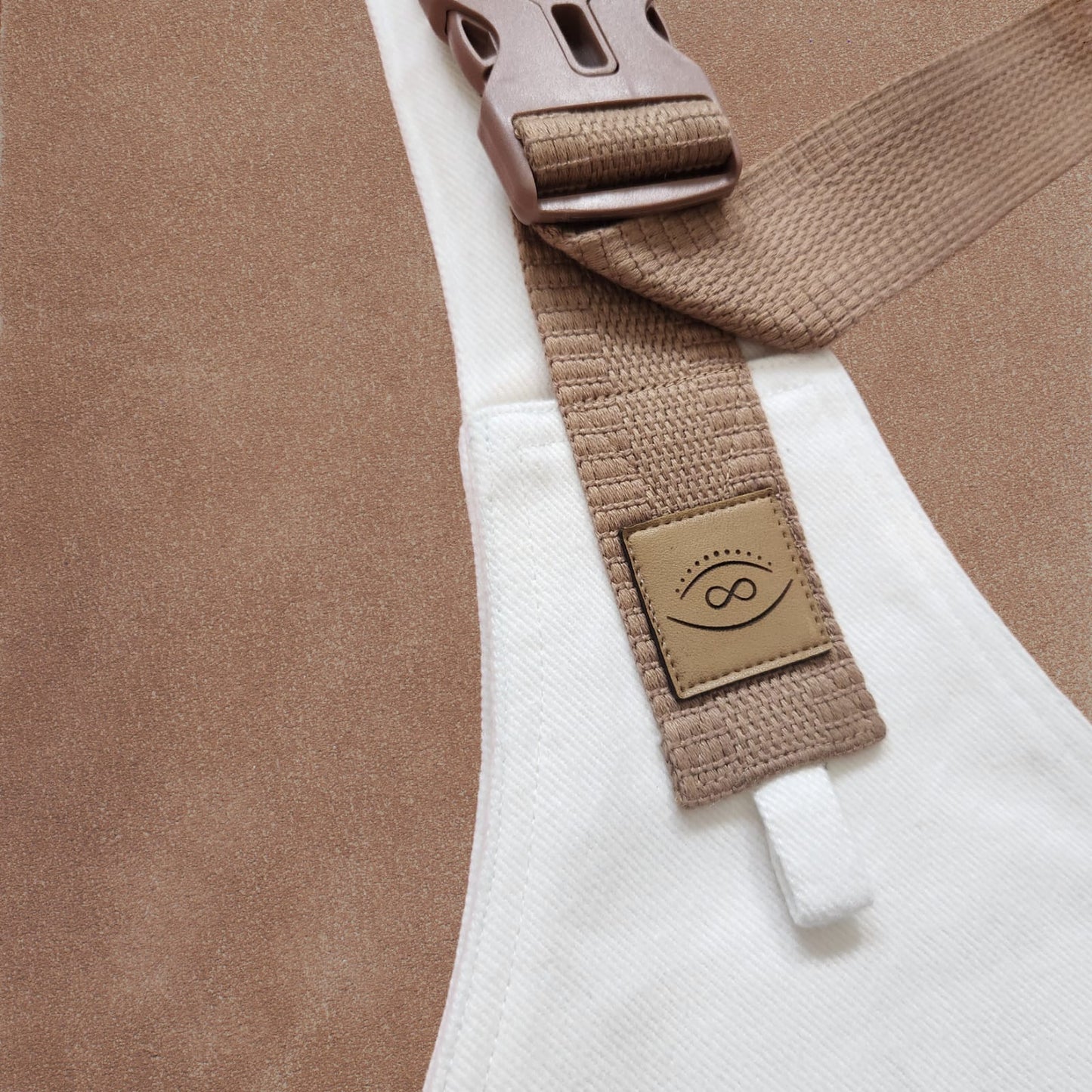 White Denim - Toddler Hip Carrier