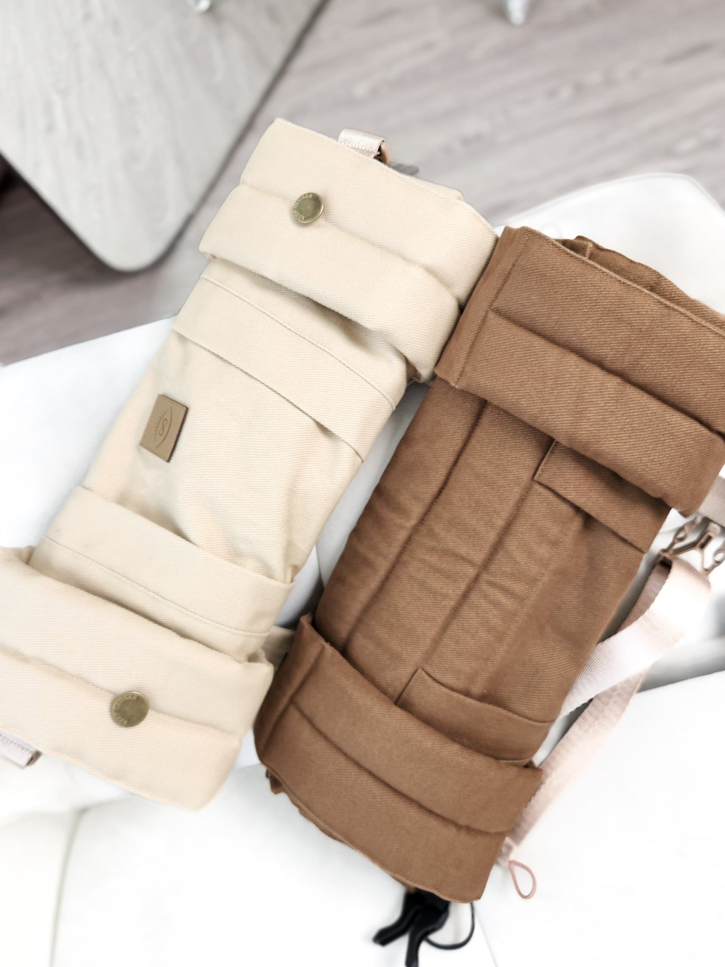 Caramel - Comfort Fit Ergonomic Adjustable Baby Carrier