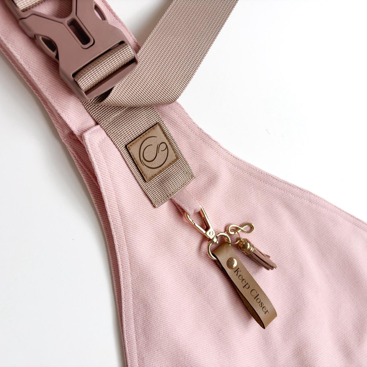 Pink Denim- Toddler Hip Carrier