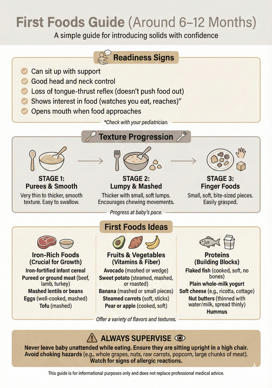 When can babies start eating solids?