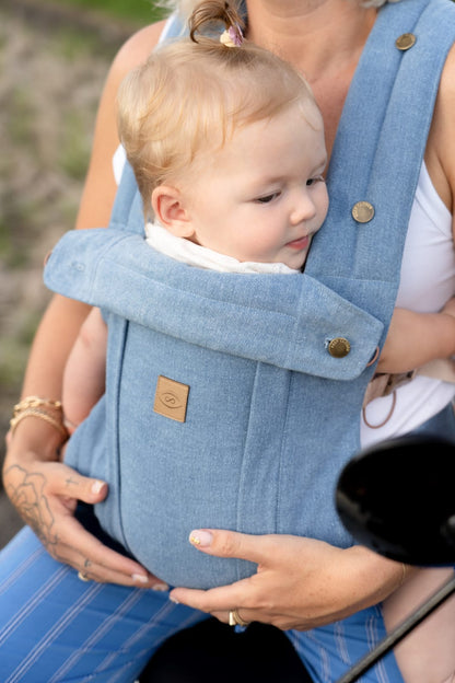 Blue Denim - Comfort Fit Ergonomic Adjustable Baby Carrier