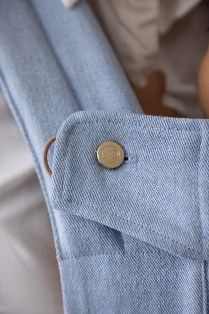 Blue Denim - Comfort Fit Ergonomic Adjustable Baby Carrier