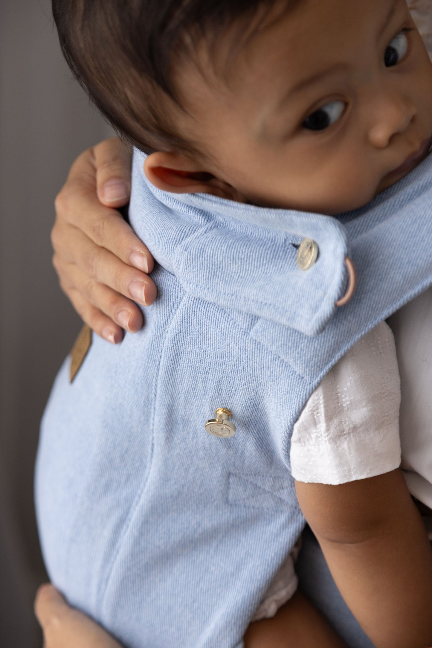 Blue Denim - Comfort Fit Ergonomic Adjustable Baby Carrier