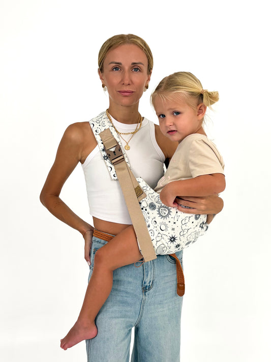Sun and Moon - Toddler Hip Carrier