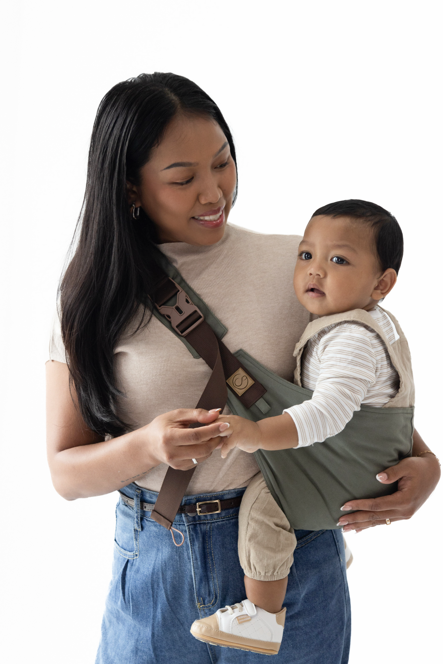 Khaki - Tragehilfe für Kleinkinder