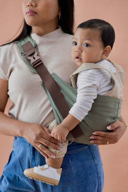 Khaki - Tragehilfe für Kleinkinder