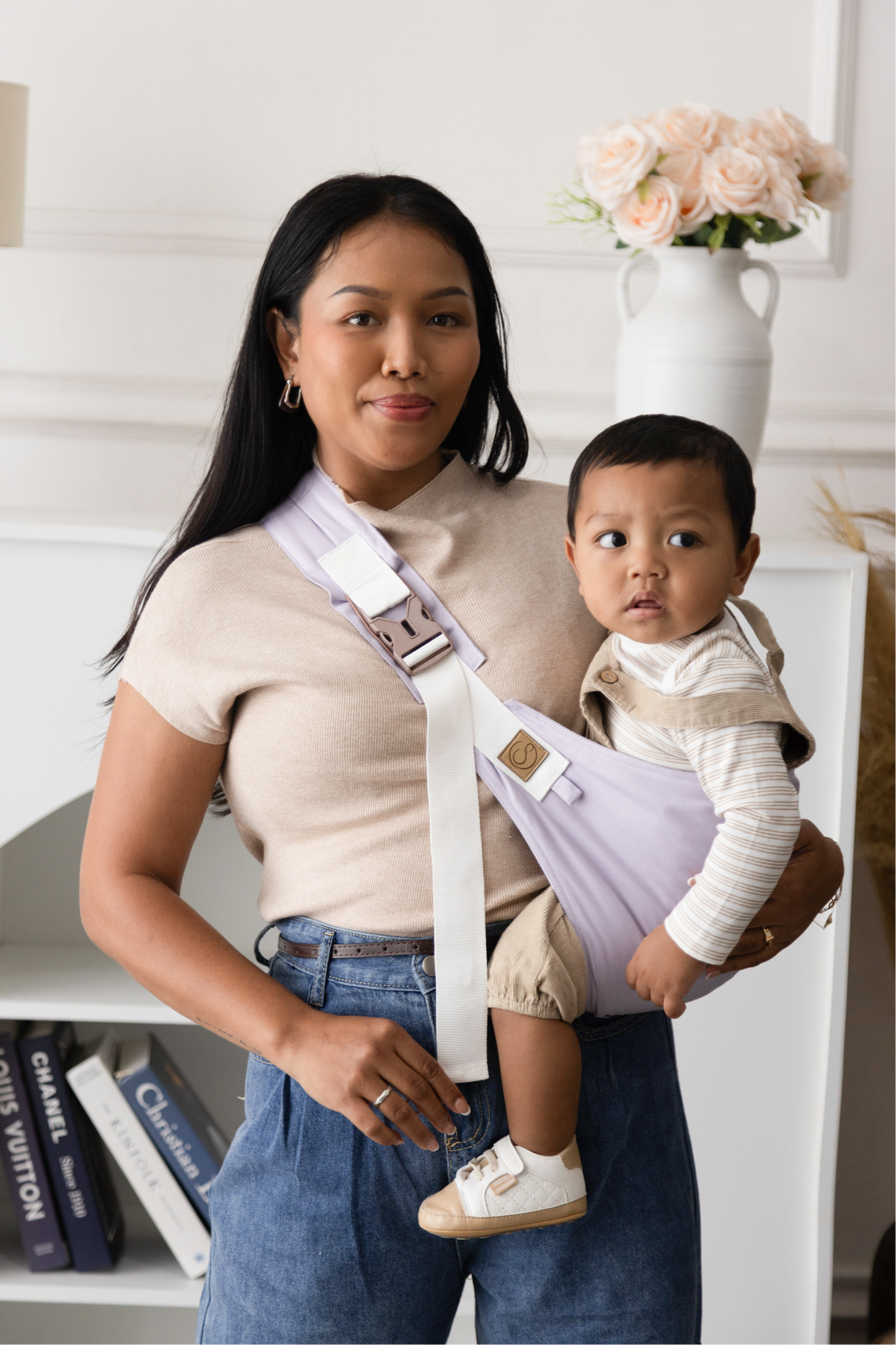 Lavender  - Toddler Hip Carrier