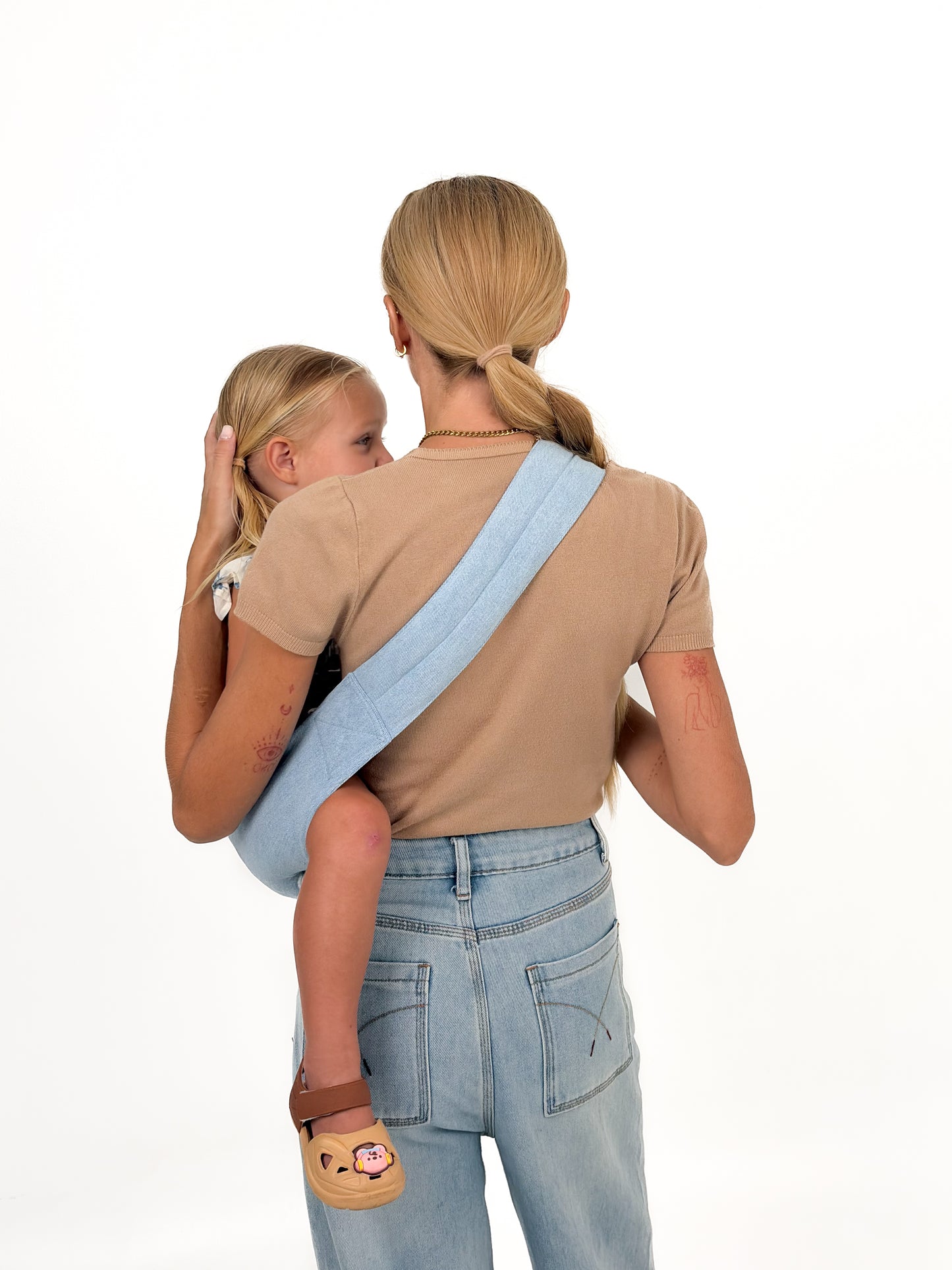 Blue Denim - Toddler Hip Carrier