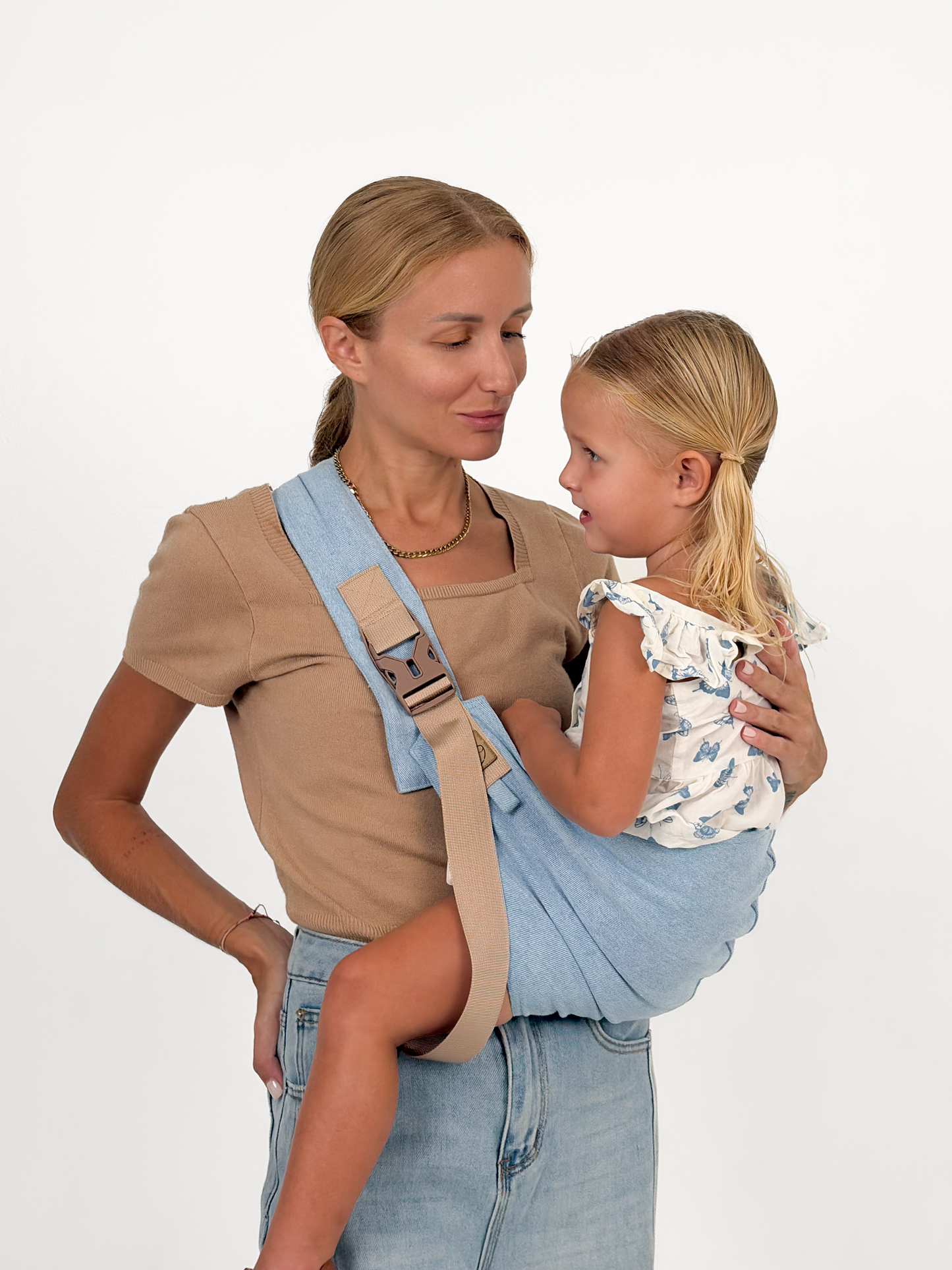 Blue Denim - Toddler Hip Carrier