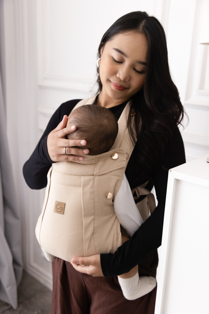 Sand - Comfort Fit Ergonomic Adjustable Baby Carrier