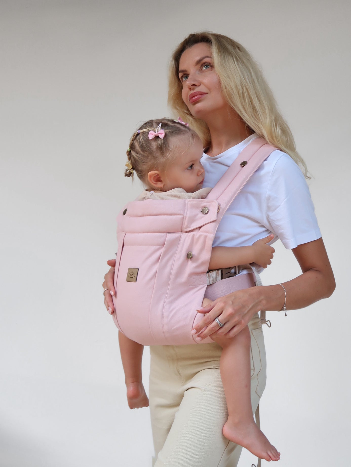 Pink - Comfort Fit Ergonomic Adjustable Baby Carrier