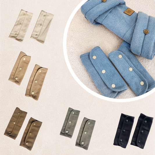 Baby Carrier Teething Drool Detachable Pads