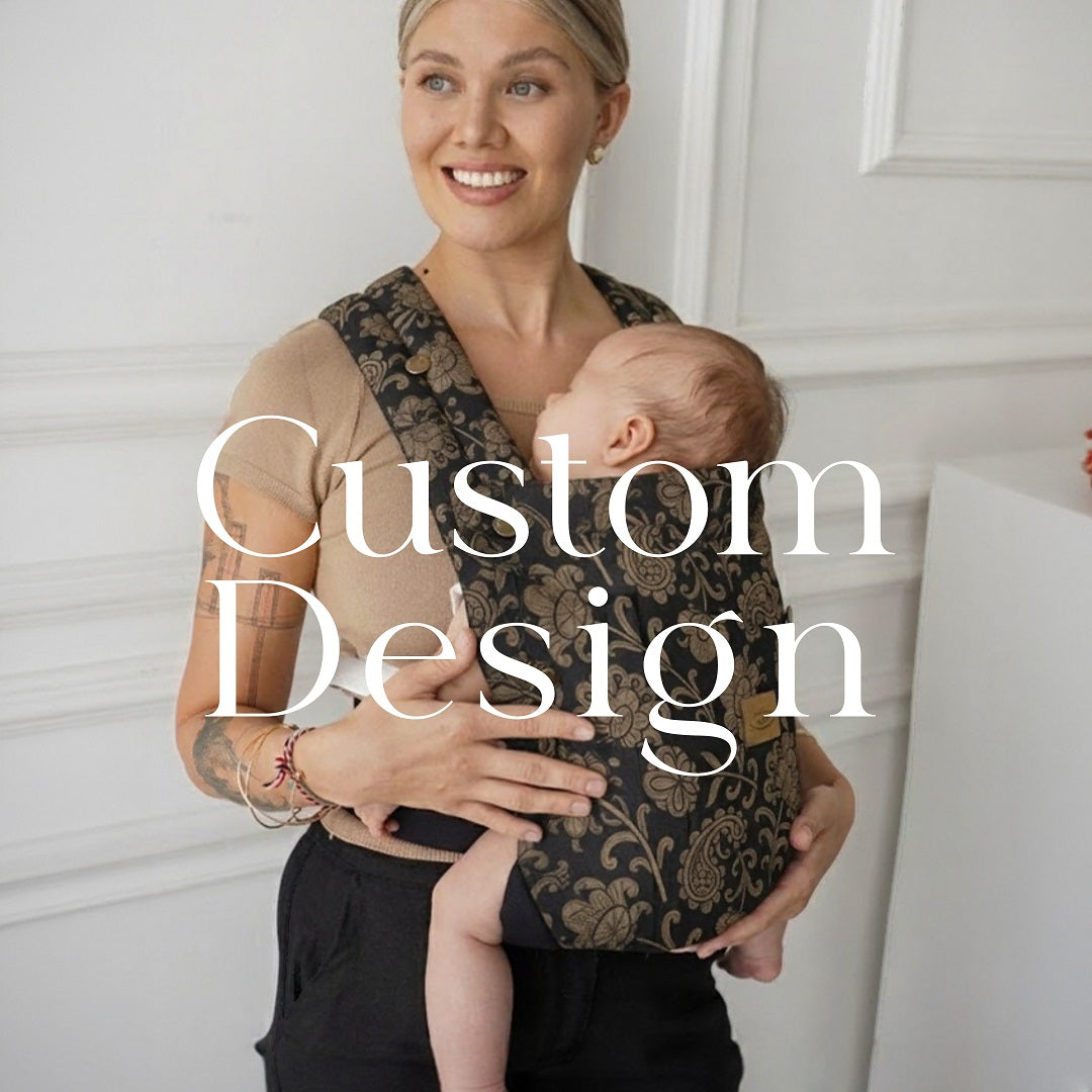 Custom Design - Comfort Fit Ergonomic Adjustable Baby Carrier