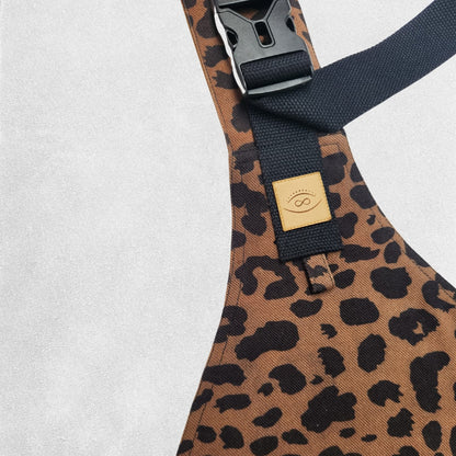 Toddler Carrier - Leopard Caramel
