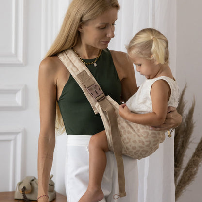 Sand Leopard - Toddler Hip Carrier