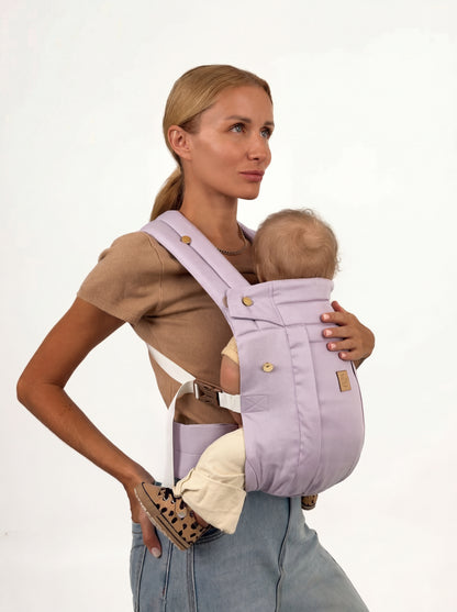 Lavender - Comfort Fit Ergonomic Adjustable Baby Carrier